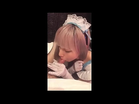 ❤️ Японскі ідал [маюка], французскі касцюм пакаёўкі, частка 1, мінет і дрочка з ласьёнам Сэкс у нас be.mouthporn.ru ❌️